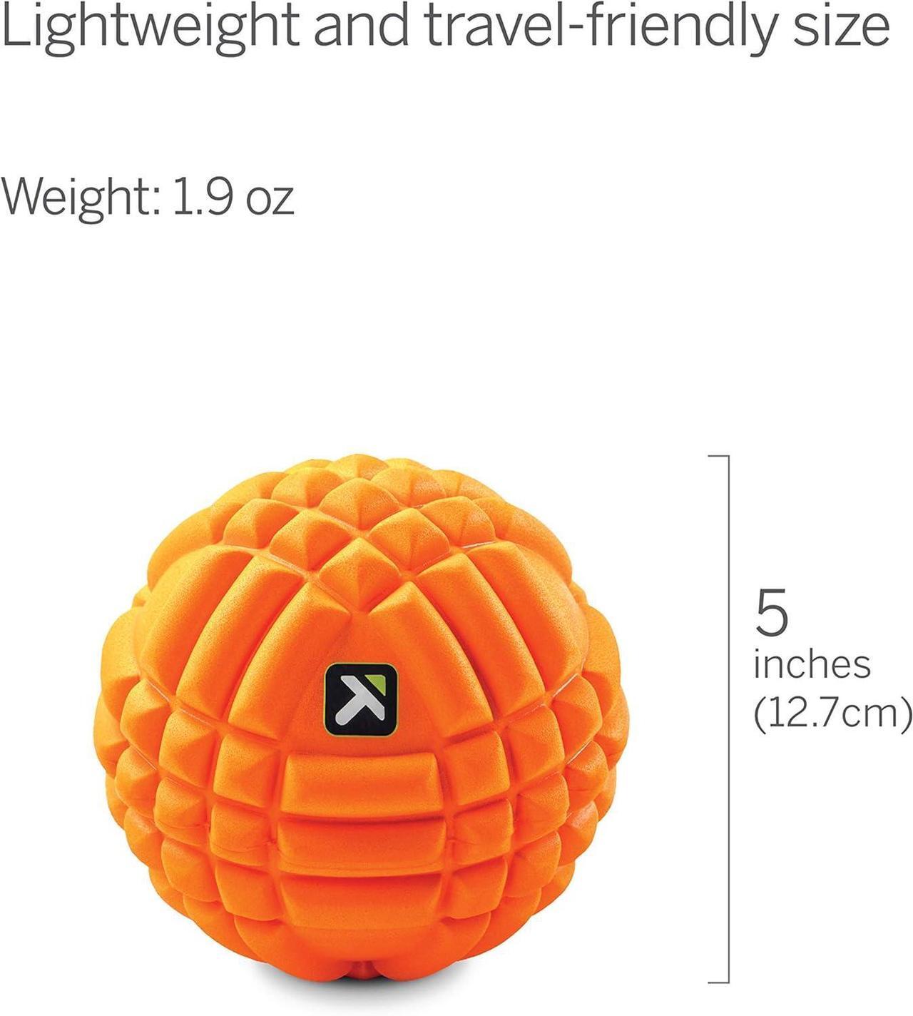 Alt view image 5 of 7 - Trigger Point Performance TriggerPoint GRID Ball Foam Massage Ball (5-Inch) , Orange