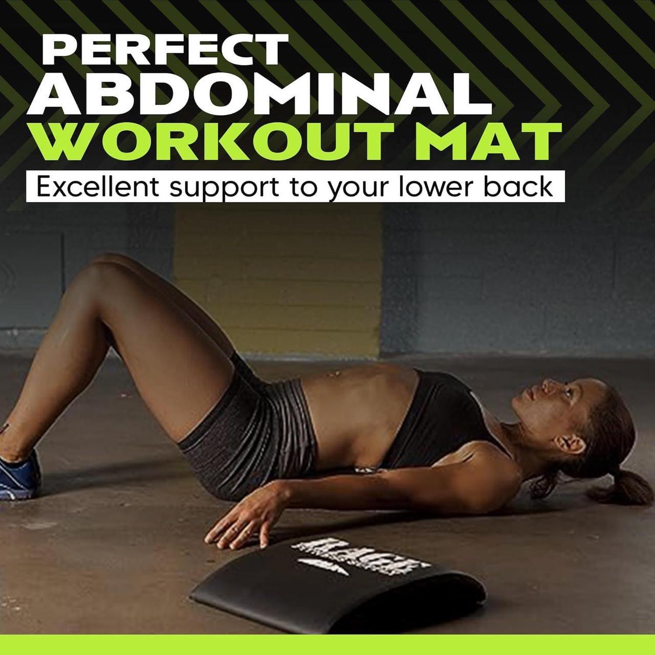 Alt view image 6 of 7 - Abdominal Mat, Ab Mat, Core Trainer, Crossfit Core Workouts, Sit ups, Crunches - Workouts Included