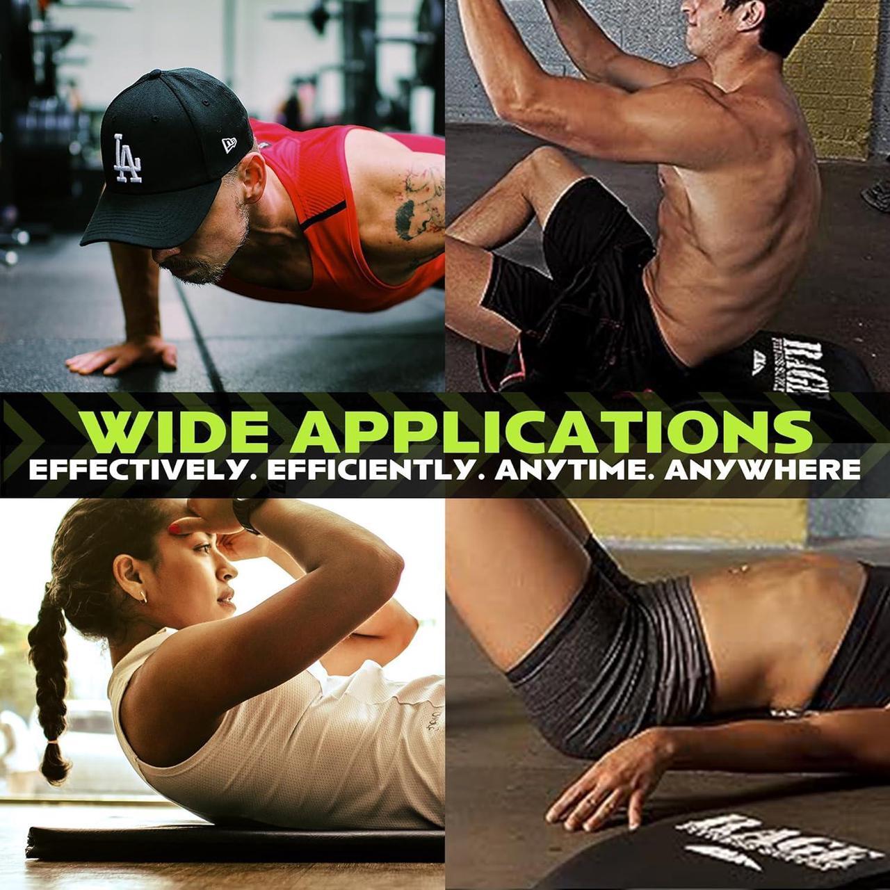 Alt view image 7 of 7 - Abdominal Mat, Ab Mat, Core Trainer, Crossfit Core Workouts, Sit ups, Crunches - Workouts Included