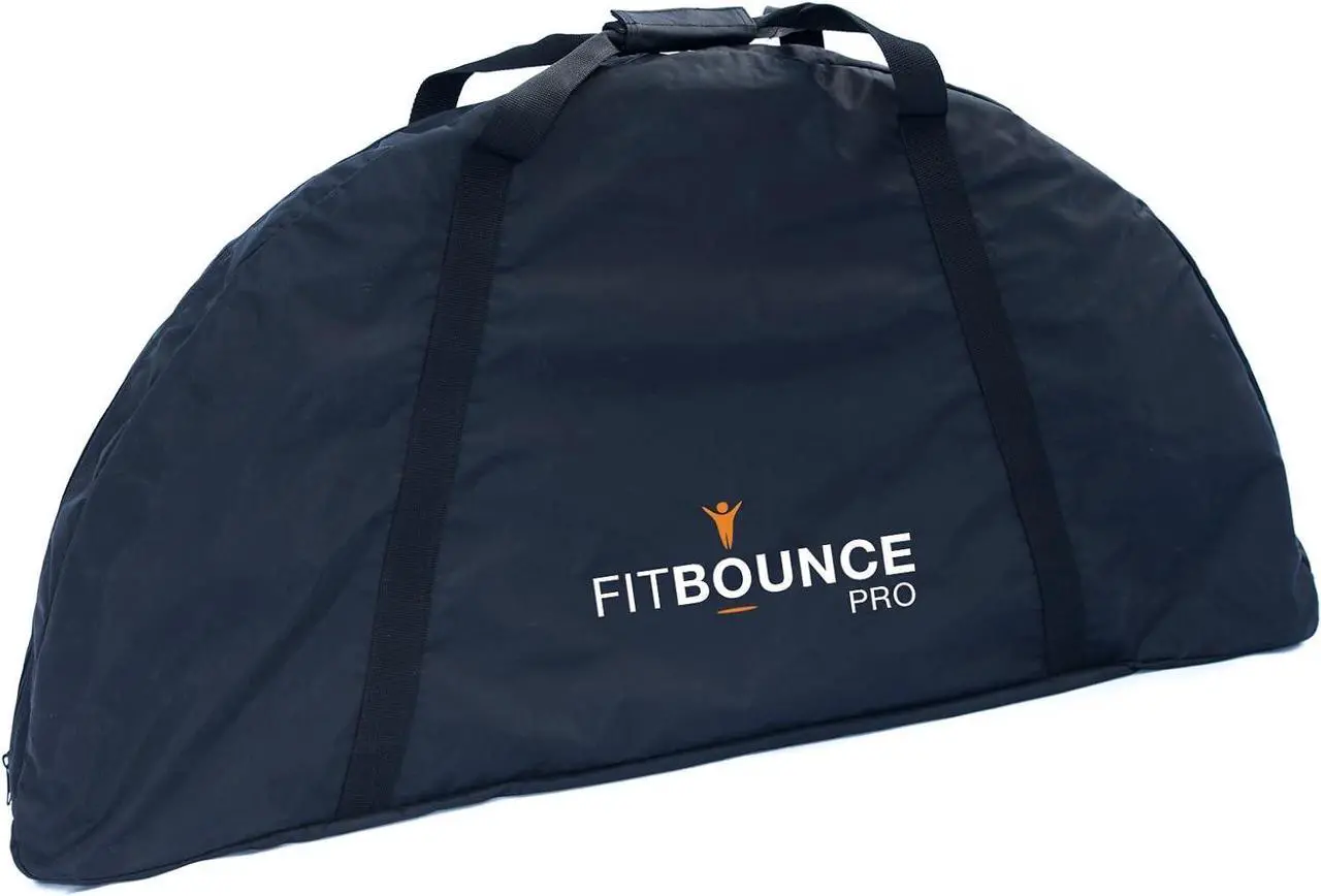 Alt view image 4 of 7 - FIT Bounce PRO USA Bungee Rebounder | Assembled | Half Folding | Silent & Beautifully Designed Pro Indoor Mini Trampoline for Adults & Kids | DVD & Online Workouts,Storage Bag & Bounce Counter