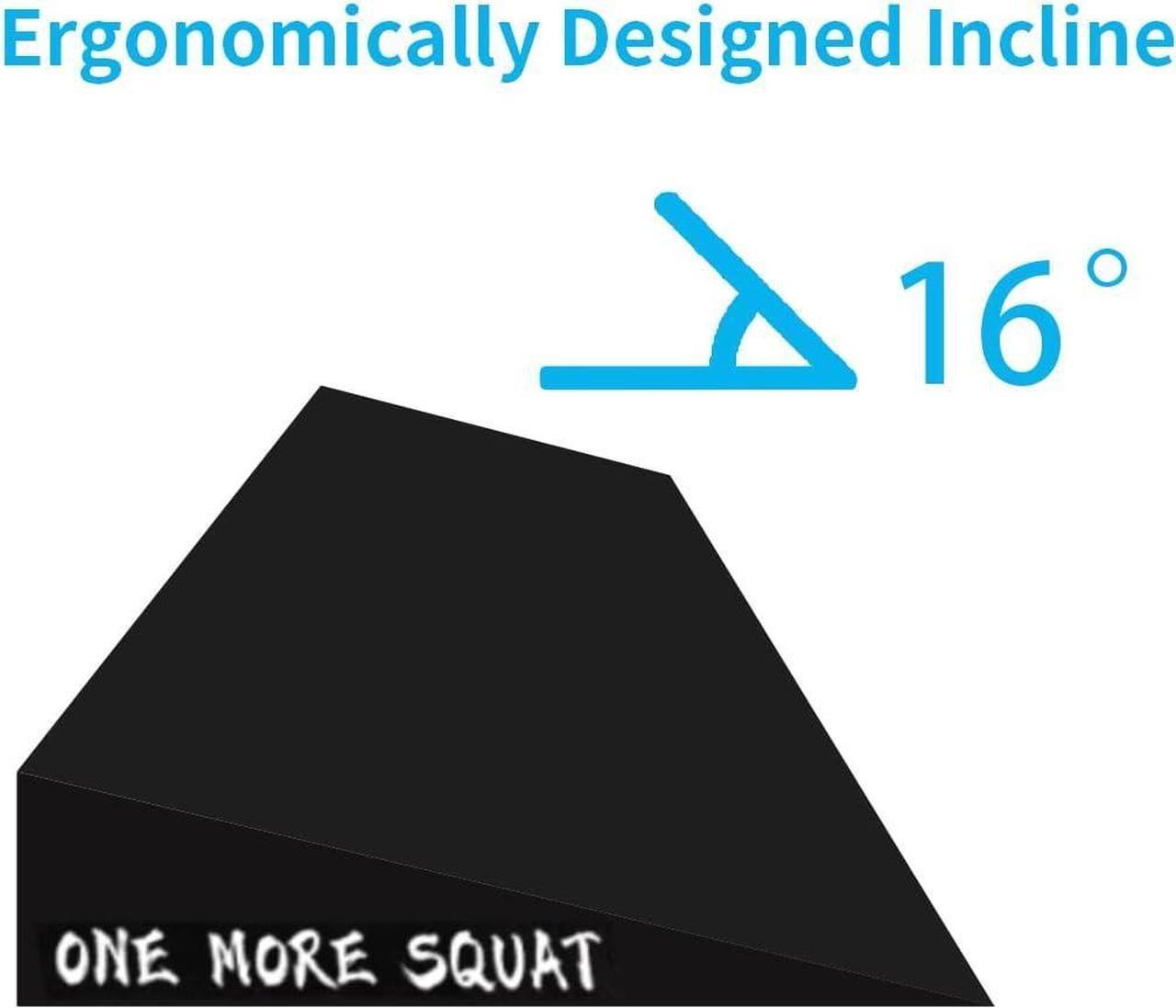 Alt view image 4 of 5 - Slant Board for Weightlifting and Calf Stretching - Non-Slip Heel Elevated Squat Wedge Block