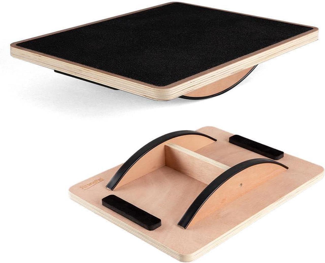 Main image of Rocker Balance Board for Core Strength & Stability, Non-Slip Wobble Board with Portable Design, Multifunctional Fitness Equipment for Home/Gym/Office, Therapy & Coordination Training