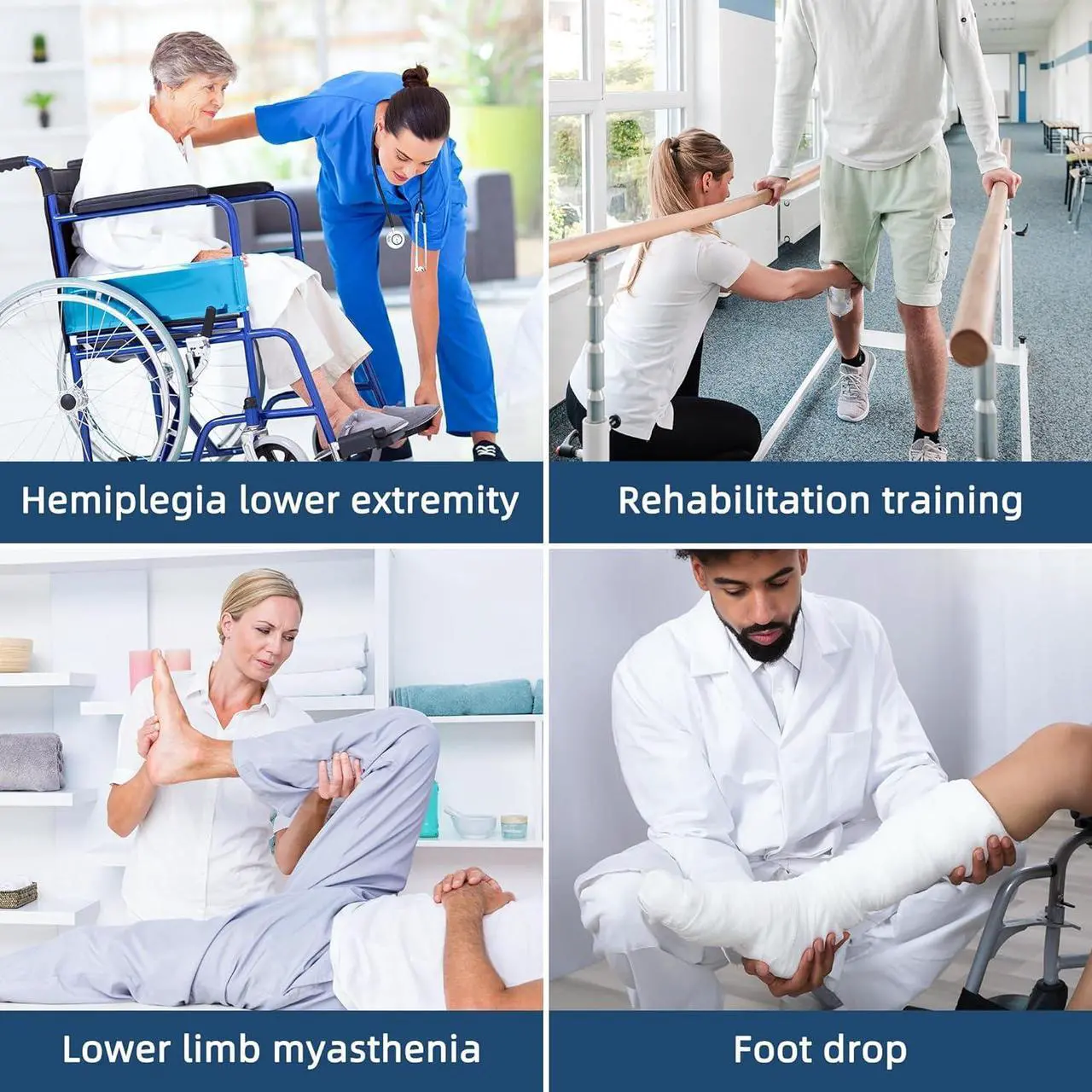 Alt view image 6 of 6 - JFMkaer Knee Replacement Recovery Aids, Hip/Knee Rehabilitation Equipment After Knee Surgery - Leg Stretcher Exercise Improve Mobility and Flexibility for Knee Pain