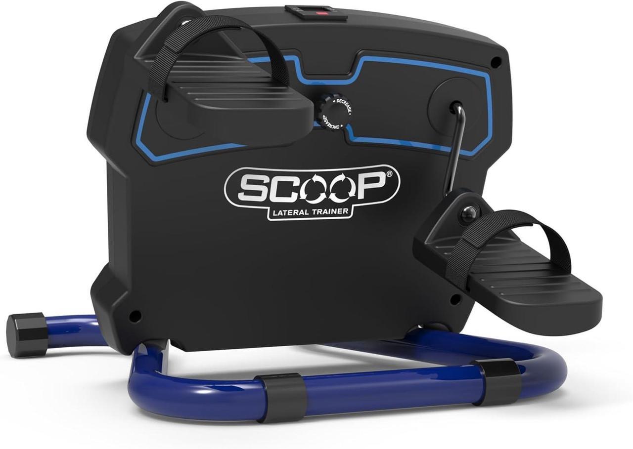 Main image of New Version - SCOOP Lateral Trainer Compact, Lightweight, Under Desk Lateral Motion Exerciser at Home Fitness for Knees, HIPS and Lower Back. Improves Strength, Balance & Mobility, Reduces Joint Pain