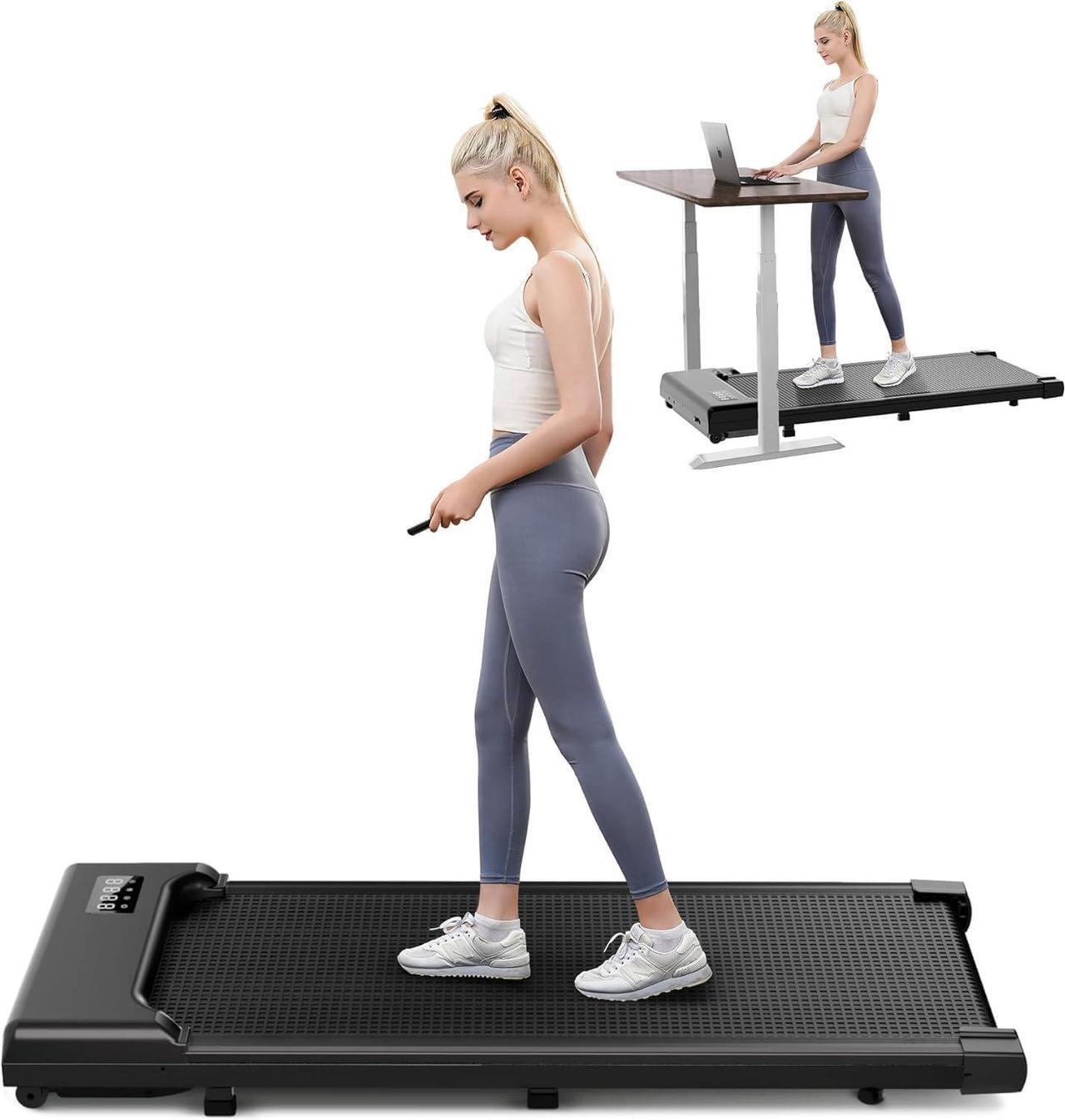 Main image of THAILE Walking Pad Treadmill 300 lb Capacity, Small Walking Pad for Small Spaces, 3 in 1 Portable Treadmill for Home and Office with LED Display, 2.5 HP and Remote Control