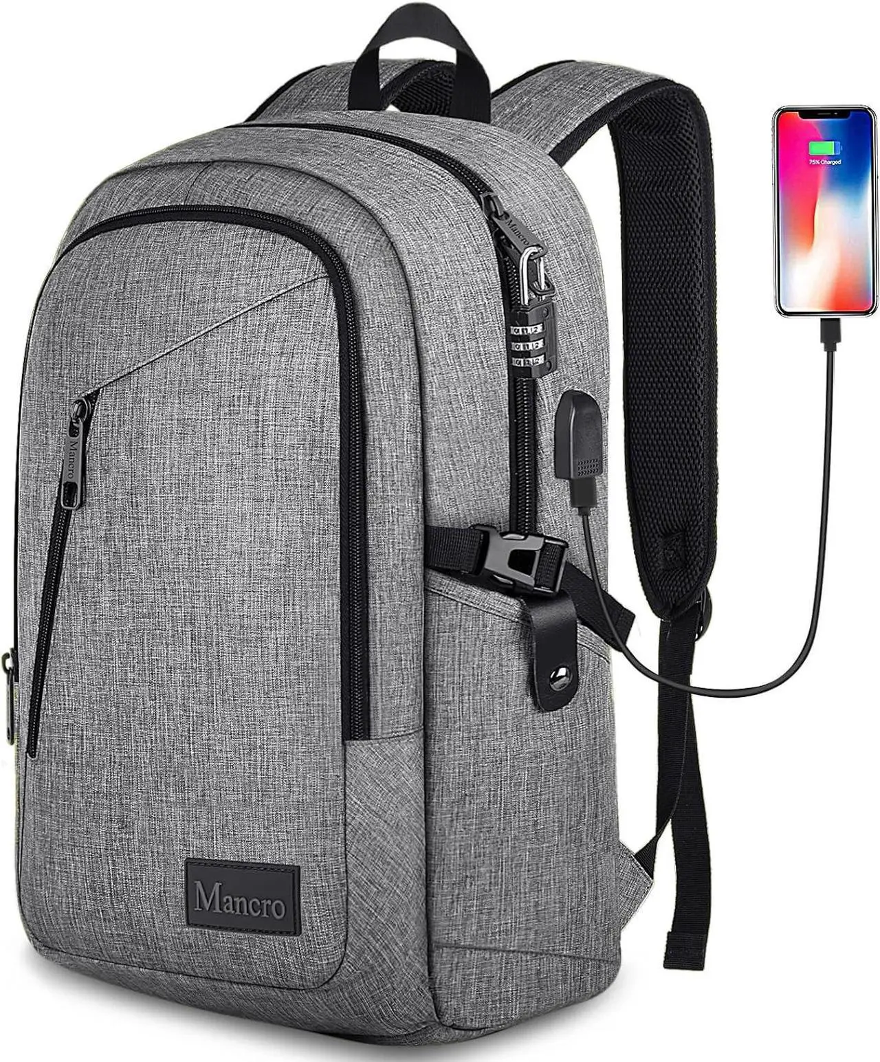 Mancro Laptop Backpack