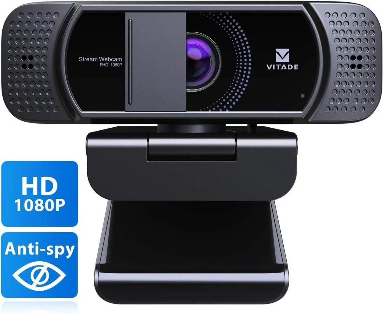 Alt view image 4 of 7 - Webcam with Microphone 1080P HD Web Camera, 672 USB Desktop Web Cam Facecam Video Cam for Streaming Gaming Conferencing Mac Windows PC Laptop Computer