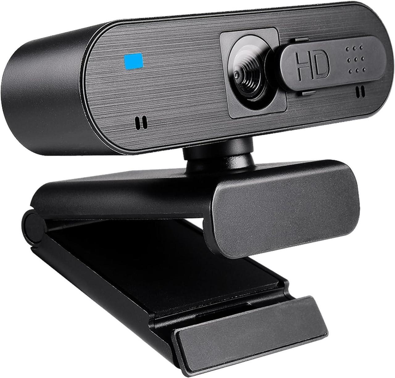 Main image of USB Webcam with Microphone, Fast Auto Focus Web Camera with Privacy Shutter, Full HD 1080P 30fps Video Computer Camera for Steaming, Conferences, Desktop Laptop PC Mac