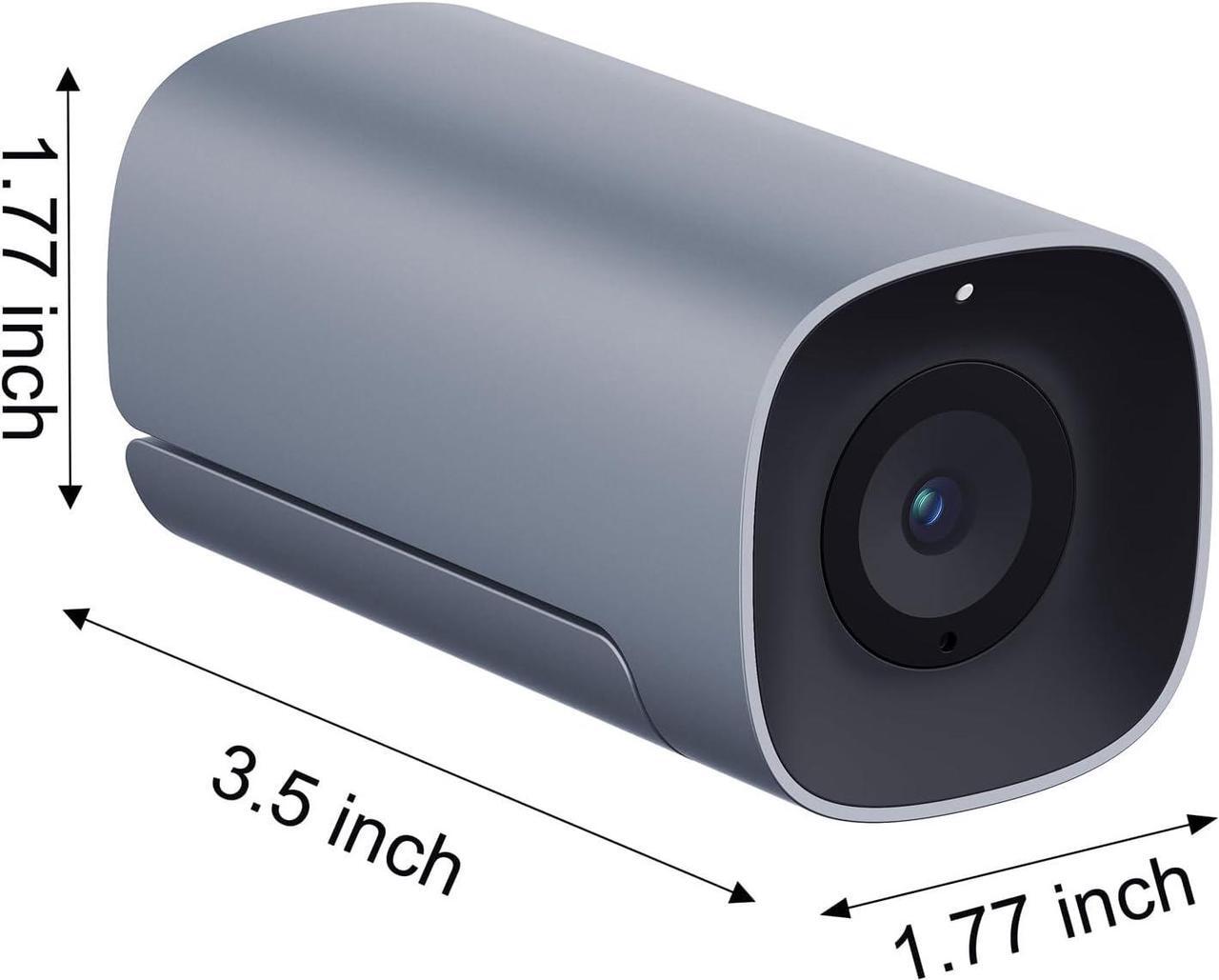 Alt view image 2 of 7 - 4K Webcam for PC -Ultral HD 4K,with 4X Digital Zoom, 1 Built in Microphones. USB Type C Port. FOV 90°(Diagonal) AccelaFocus Technology,for Zoom/Skype/Teams, Conferencing and Video Calling