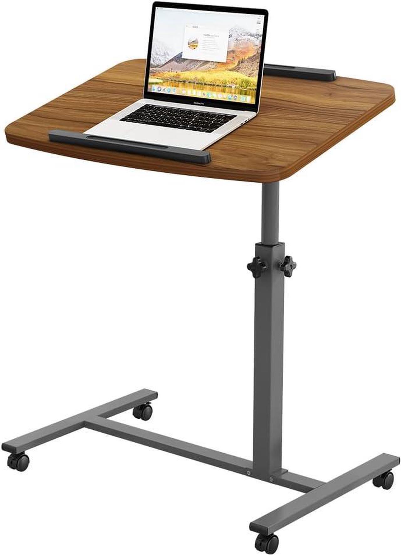 Alt view image 4 of 7 - Laptop Table Mobile Adjustable Height Laptop Stand Portable Desk Notebook Swivel Laptop Desk Rolling Desk Laptop Table Laptop Stand for Couch Hospital Bed Table
