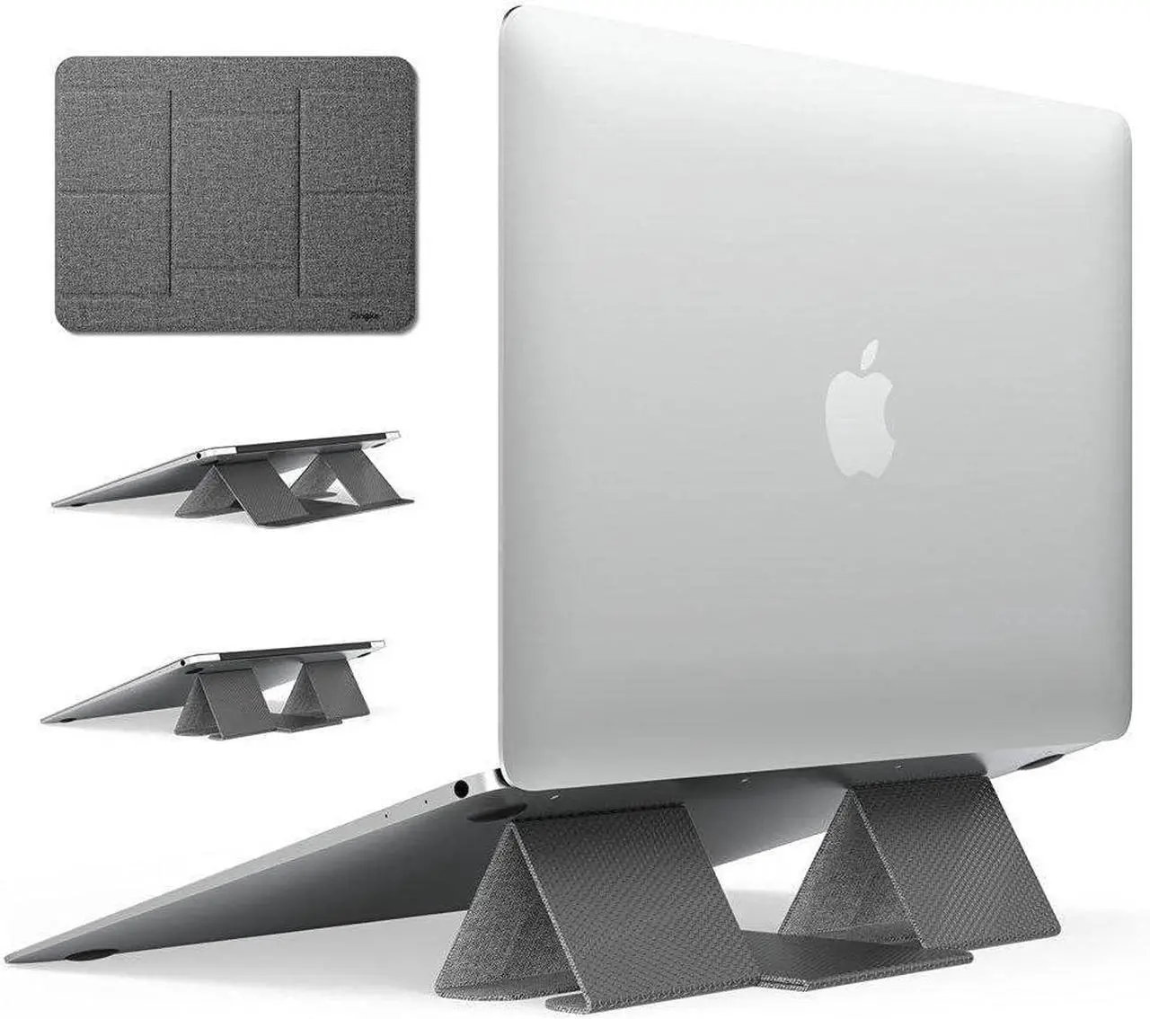 Main image of Ringke Folding Stand 2 [Foldable & Portable Laptop Stand] Lightweight Anti-Slip Universal Cooling Tablet Stand Designed for MacBook Stand - Gray