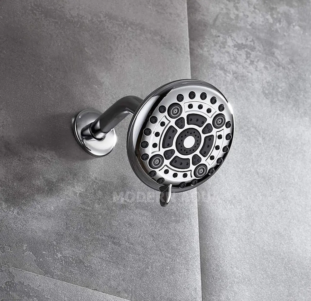 Main image of ABS Multi Function Rain Overhead Shower Head 6 Inch,Without ARM, with mesh Shower Filter, Chrome, Polished Finish