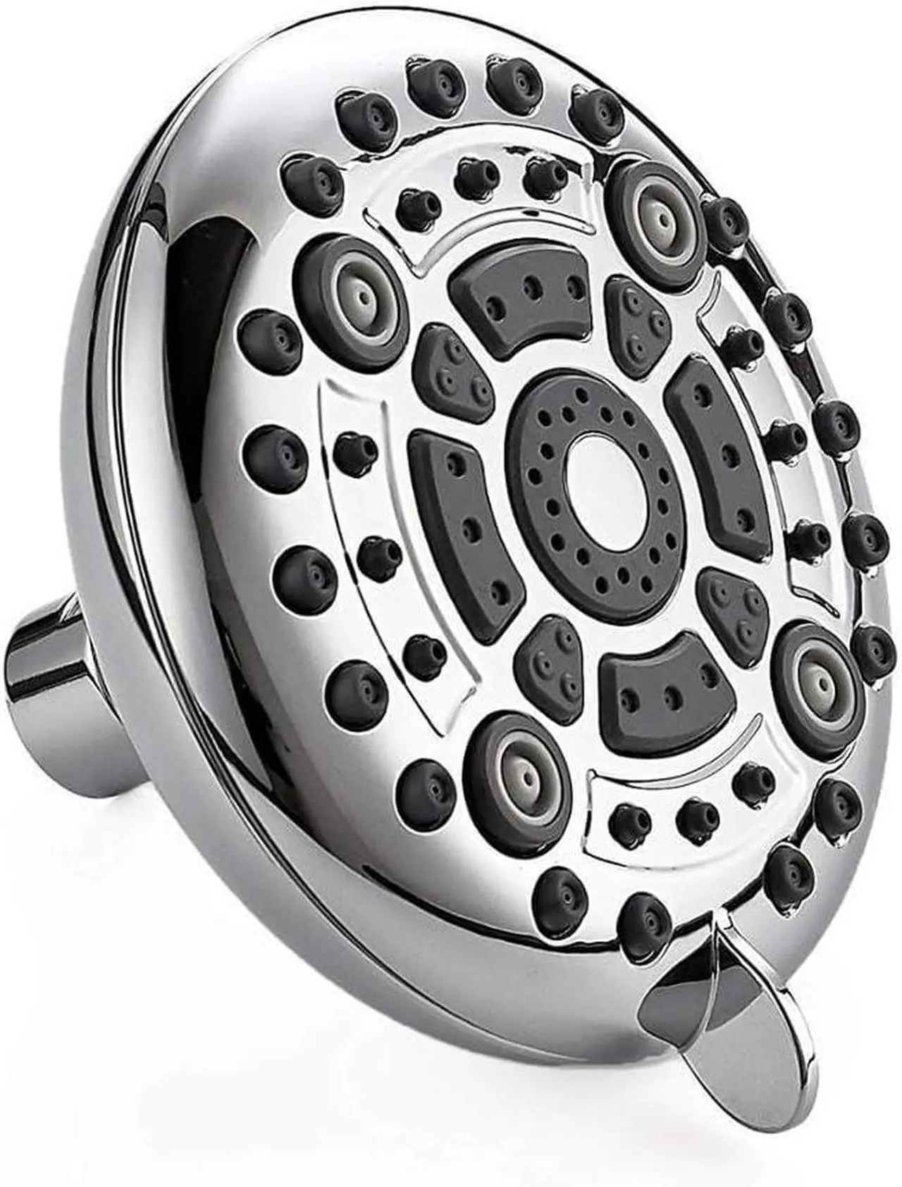Alt view image 5 of 7 - ABS Multi Function Rain Overhead Shower Head 6 Inch,Without ARM, with mesh Shower Filter, Chrome, Polished Finish