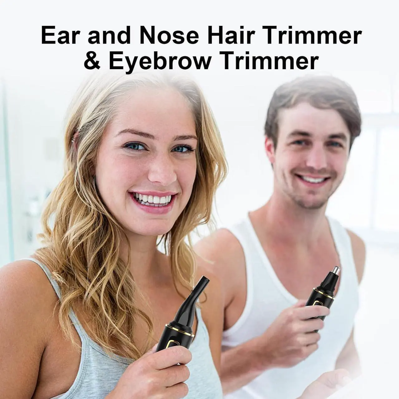 Alt view image 7 of 7 - Nose Hair Trimmer for Men, 2025 Painless USB Rechargeable Nose Hair Trimmer, Ear and Nose Hair Trimmer for Men, Professional Facial Hair Trimmer with IPX7 Waterproof Dual Edge Blades