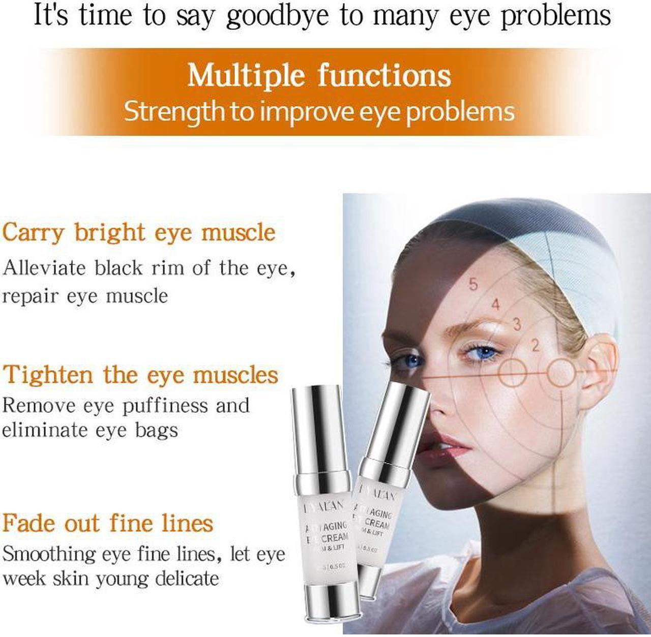 Alt view image 4 of 6 - Firming Eye Cream for Diminishing Fine and Dry Line Bags, Panda Eye Filling Eye Care Cream