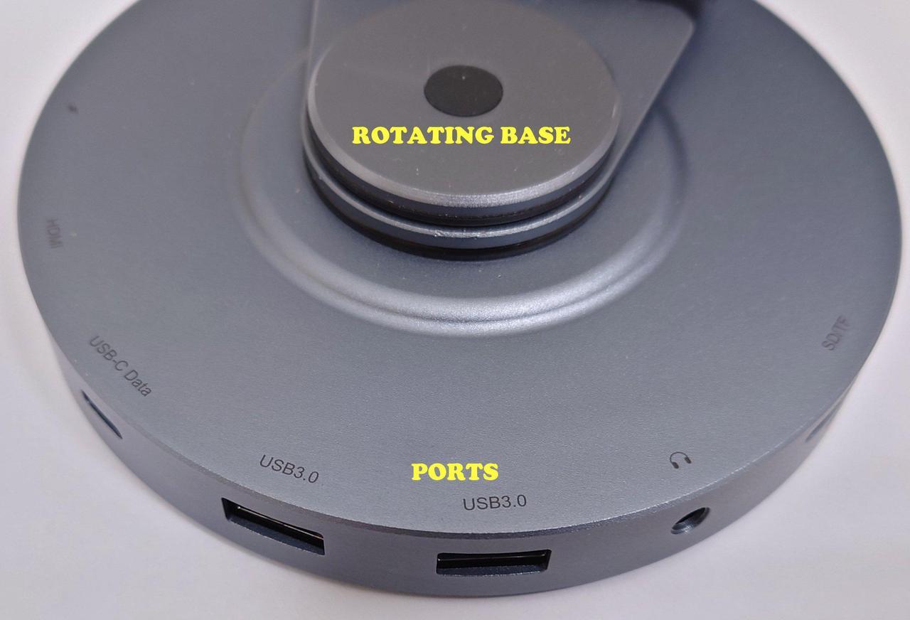 Alt view image 5 of 7 - NEXiLUX Universal 8-in-1 Type-C Docking Station Compatible with STEAM Deck, Switch/Switch OLED, Tablets and Smartphones