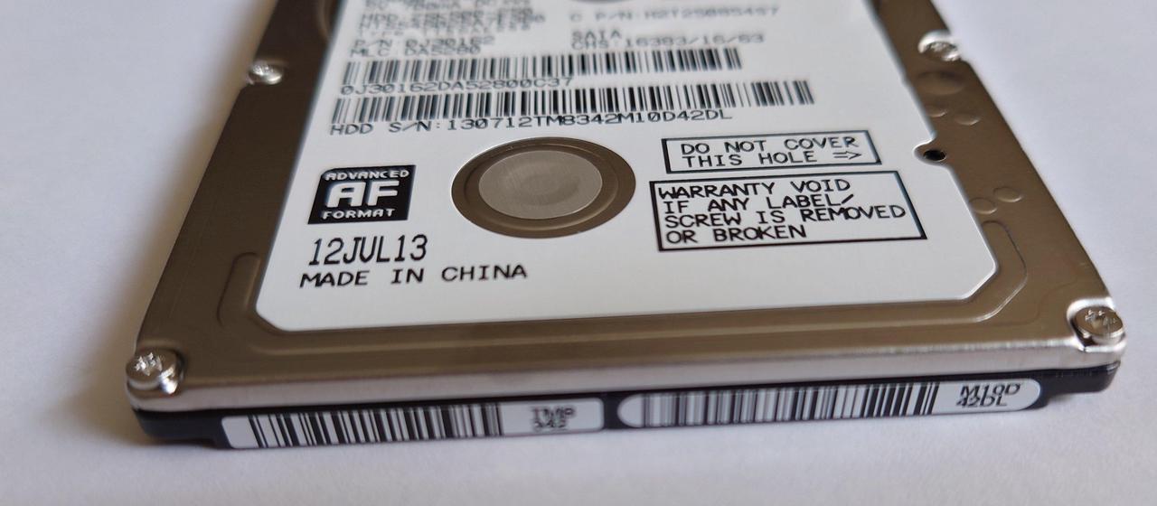 Alt view image 2 of 7 - TOTALCONSOLE 2.5 Inch 250GB SATA HDD OEM HITACHI - Z5K500-250 0J30162 DA5280 Cmpatible with Laptops, PS3 Slim