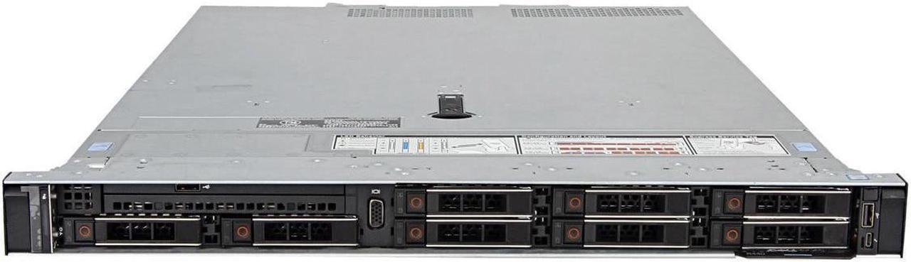 Dell PowerEdge R440 1x10 2.5", 2 x Gold 6138 2.0GHz Twenty-Core, 128GB, 4 x 1.2TB SAS 10k, PERC H730P+, iDRAC9 Enterprise (Re-newed)