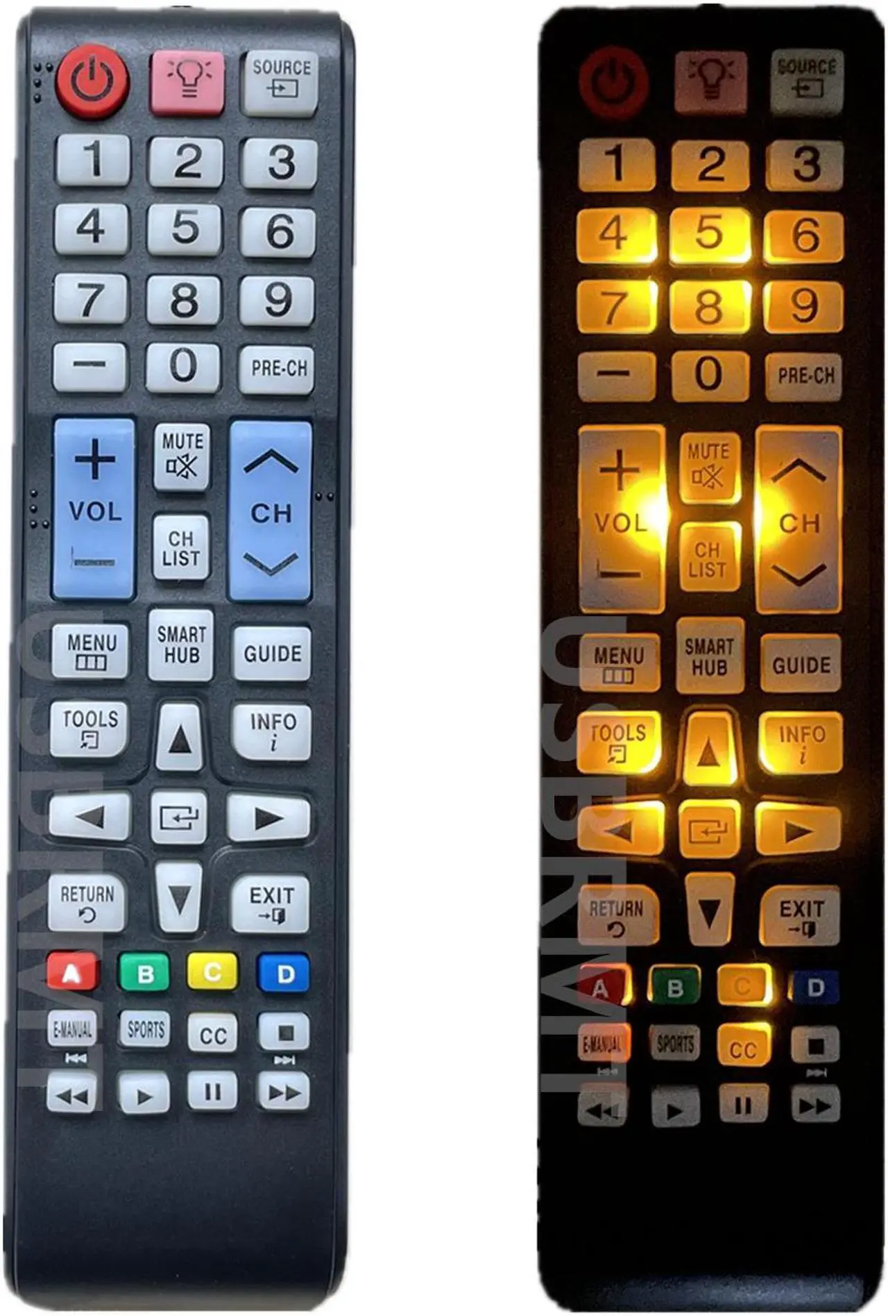 Alt view image 2 of 3 - New TV Remote Control BN5901199F Backlit for LED LCD HDTV Smart TV
