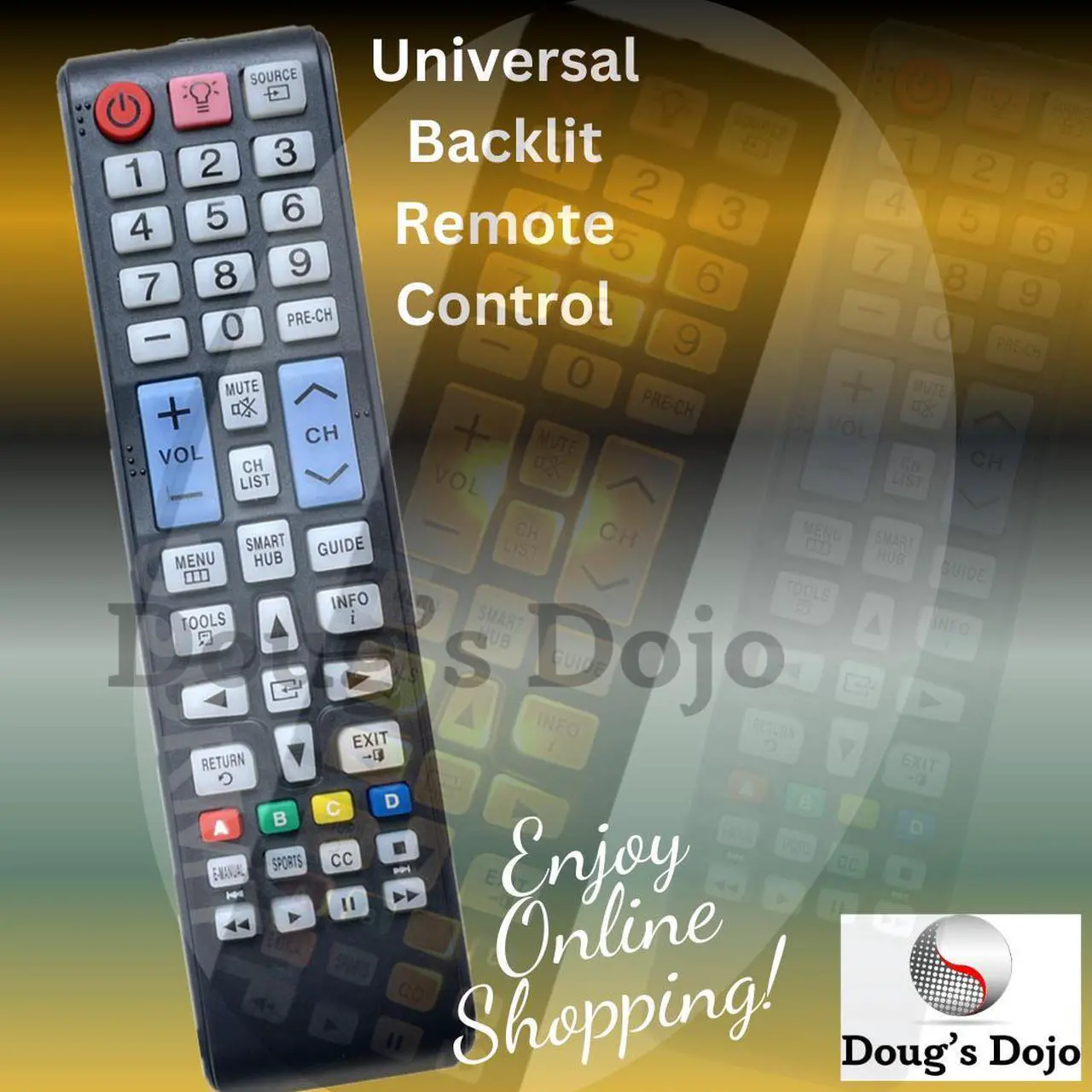 Alt view image 3 of 3 - New TV Remote Control BN5901199F Backlit for LED LCD HDTV Smart TV