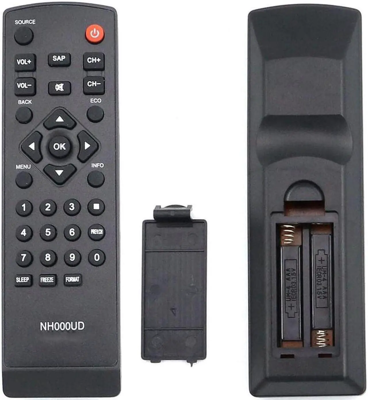 Alt view image 5 of 5 - NEW NH001UD NH000UD Remote for Sylvania Emerson TV LC320EM2 LC320EM1 LC401EM3F