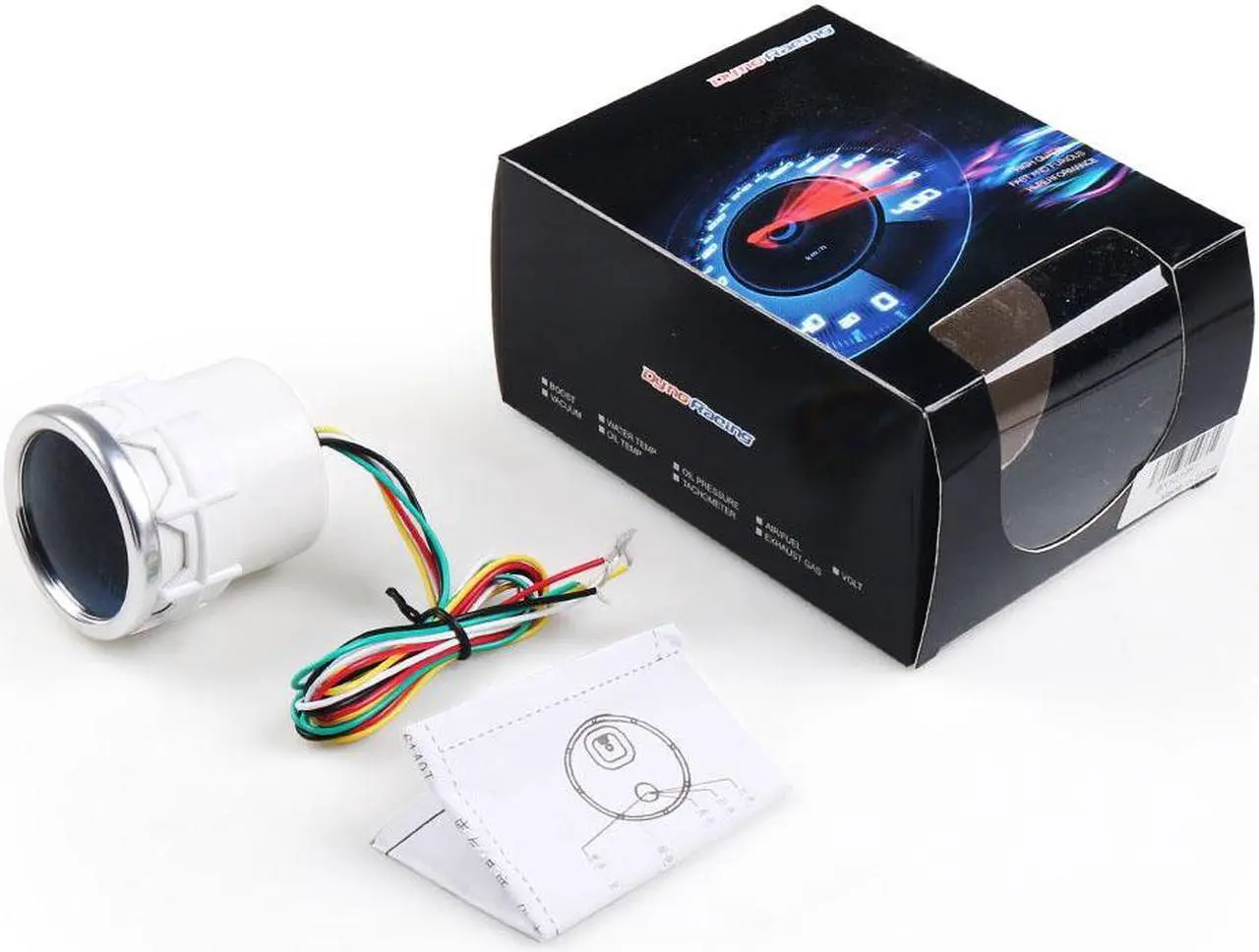 Alt view image 3 of 7 - 2" 52mm Air Fuel Gauge Smoke Lens Air Fuel Ratio Gauge Super Bright Led Lighting Car Meter