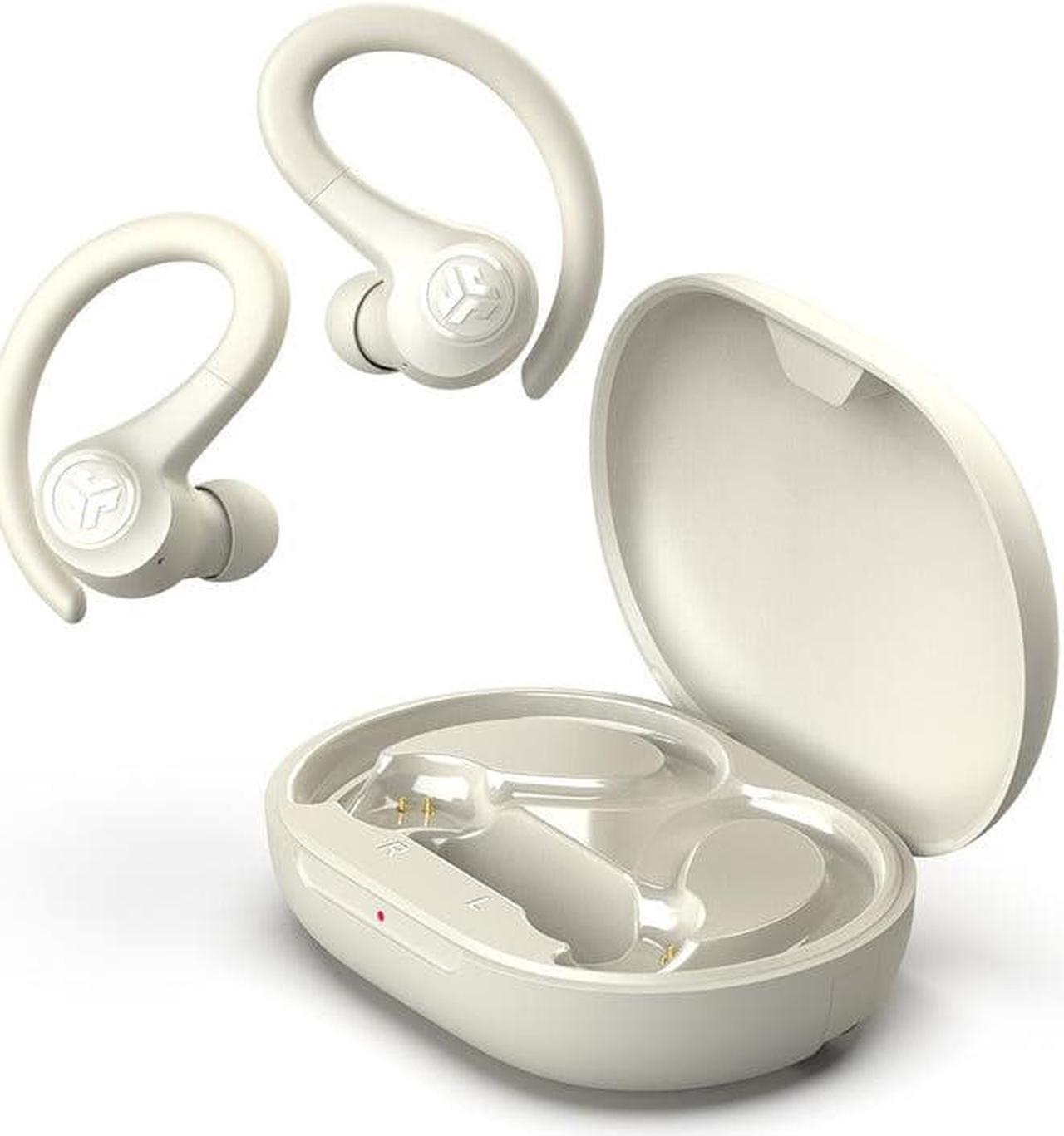 Alt view image 2 of 7 - JLab GO Air Sport True Wireless Earbuds | Wireless Workout Earbuds | Sand | C3 Clear Calling | Secure Earhook Sport Design | 32+ Hour Bluetooth Playtime | 3 EQ Sound