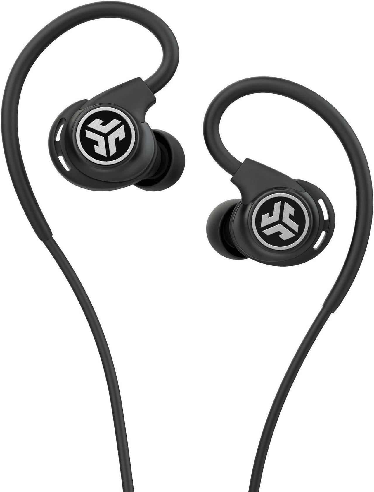 Main image of JLab Fit 3 Sport Earbuds | Black |  Sweatproof |Water Resistant | In-Wire Sport Earhooks