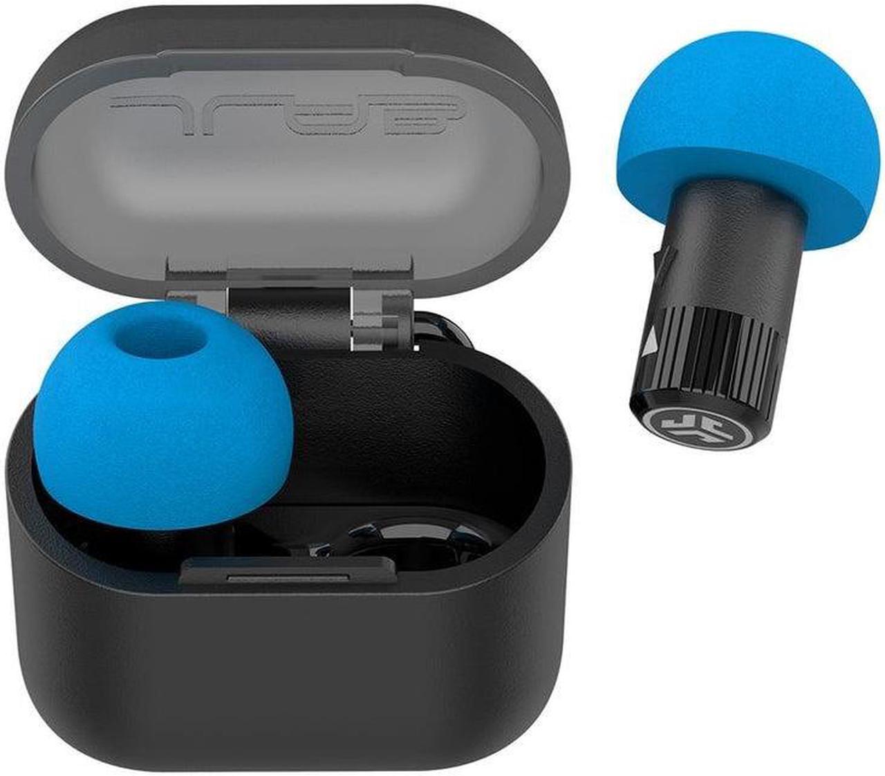 Main image of JLab JBuds Protect Reusable Earplugs | Comfortable in-Ear Hearing Protection with Two Noise Reduction Levels | Small Carrying Case with Keychain Loop | 5 tip Sets | Personal Protective Equipment