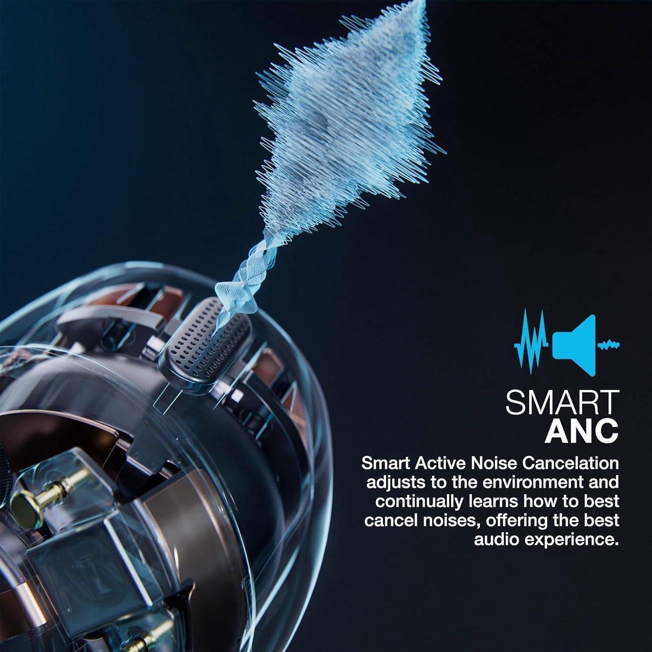 Alt view image 3 of 7 - JLab Epic Lab Edition True Wireless Earbuds, Hybrid Dual Drivers, Spatial Audio, Multipoint BT, Wireless or USB-C Charging, Wear Detect Auto Play/Pause, Google Fast Pair, 2 Year Warranty