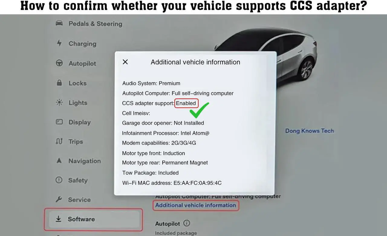 Alt view image 6 of 6 - New EnergyPower Converter Plug ccs1 combo adapter for Tesla Model S,3,X & Y