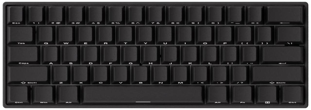 Main image of MONSGEEK FUN60 MAX Rapid Trigger Gaming Keyboard 8k SP Magnetic Switch HE Keyboard Multi-Modes Wireless 60% Black Shine-Through, Glare Magnetic Switch