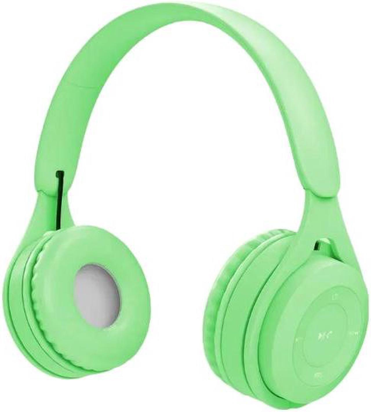 Anymob Headphone Green Y08 Bluetooth Wireless Headset