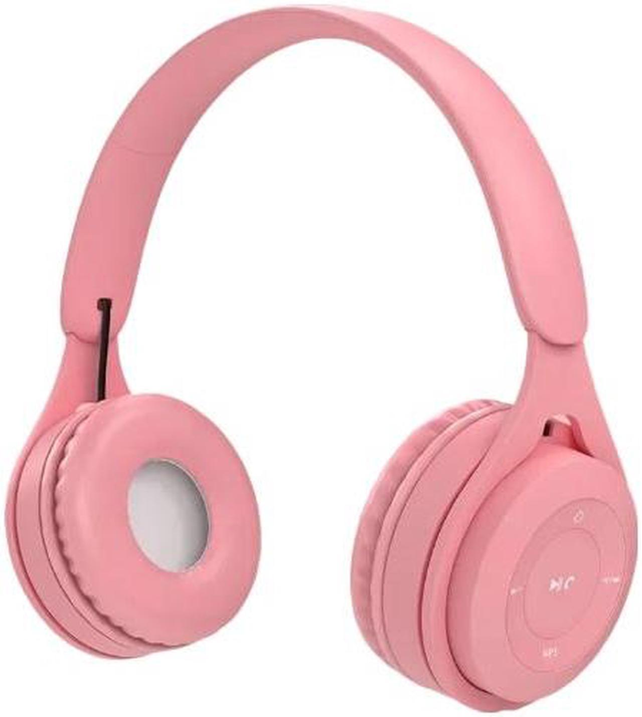 Anymob Headphone Pink Y08 Bluetooth Wireless Headset