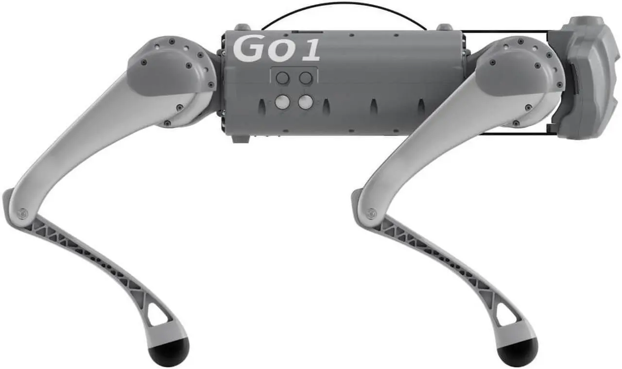 Alt view image 4 of 7 - UNITREE GO1 Robot Dog Toy Quadruped Robot for Adults(Go1 Pro)