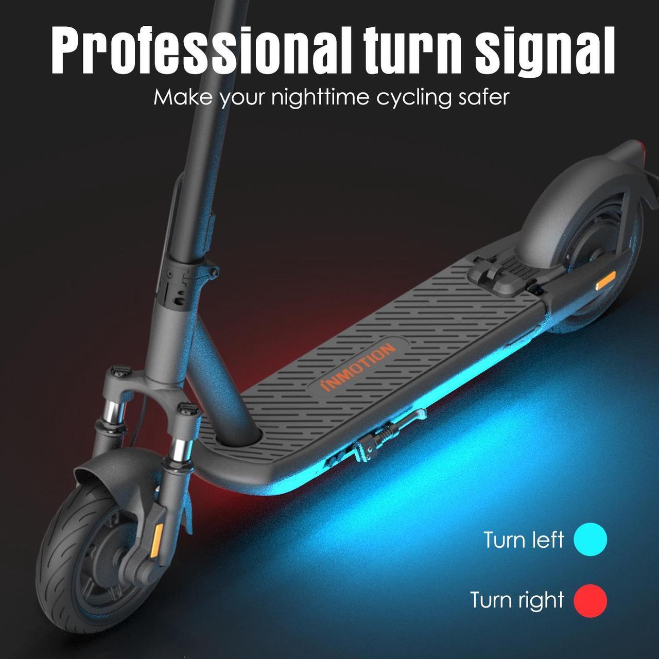 Alt view image 7 of 7 - Inmotion S1F - Scooter for Big and Tall People - Electric Scooter for Adults 300lbs - Long Range Commuter E-Scooter (25 MPH & 59 Miles)