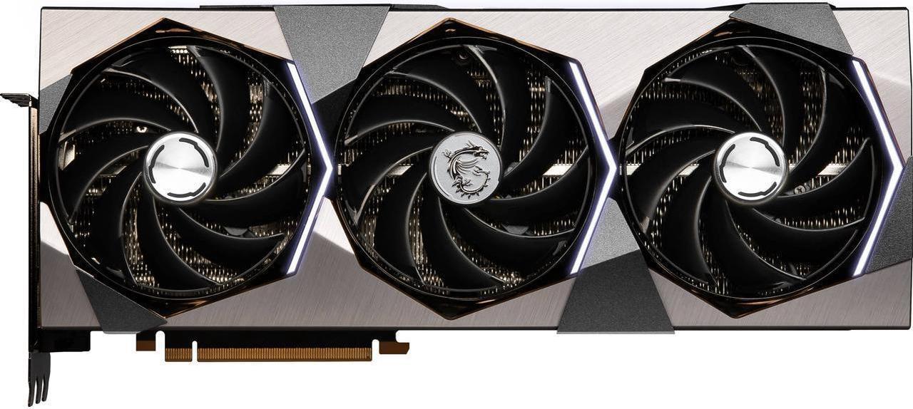 Alt view image 5 of 7 - MSI Suprim X GeForce RTX 4080 16GB GDDR6X PCI Express 4.0 Video Card RTX 4080 16GB SUPRIM X