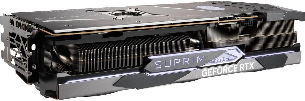 Alt view image 6 of 7 - MSI Suprim X GeForce RTX 4080 16GB GDDR6X PCI Express 4.0 Video Card RTX 4080 16GB SUPRIM X