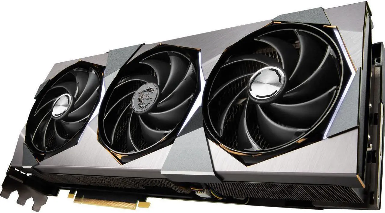 Alt view image 3 of 7 - MSI Suprim GeForce RTX 4070 Ti 12GB GDDR6X PCI Express 4.0 Video Card RTX 4070 Ti SUPRIM 12G