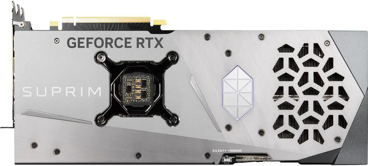 Alt view image 6 of 7 - MSI Suprim GeForce RTX 4070 Ti 12GB GDDR6X PCI Express 4.0 Video Card RTX 4070 Ti SUPRIM 12G