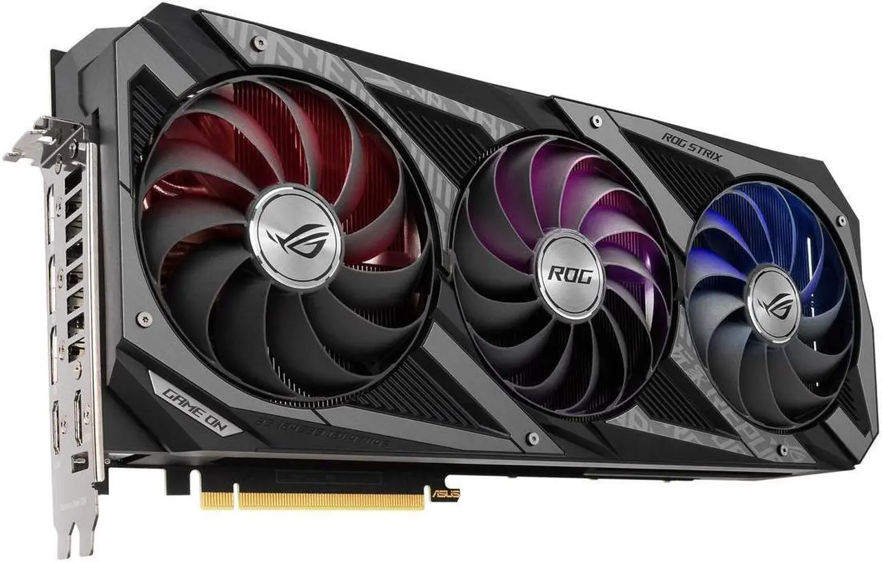 Alt view image 3 of 6 - ASUS ROG Strix GeForce RTX 3080 Video Card ROG-STRIX-RTX3080-10G-GAMING