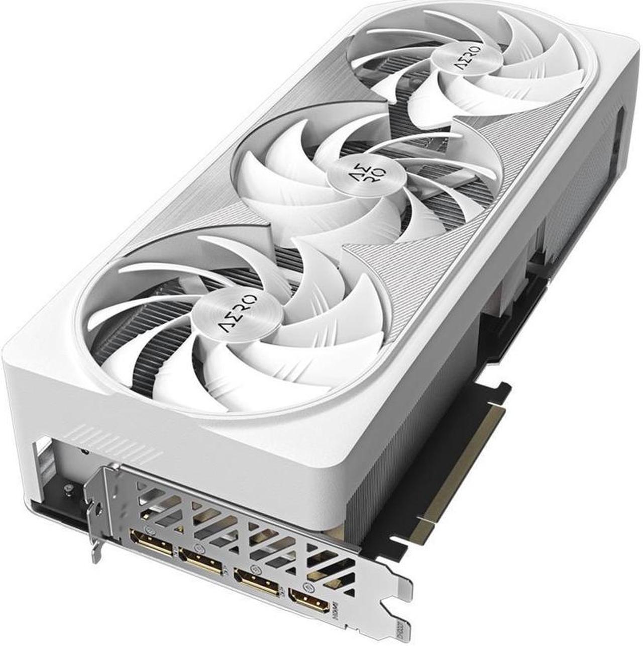 Alt view image 3 of 7 - GIGABYTE AERO GeForce RTX 4090 24GB GDDR6X PCI Express 4.0 x16 ATX Video Card GV-N4090AERO OC-24GD