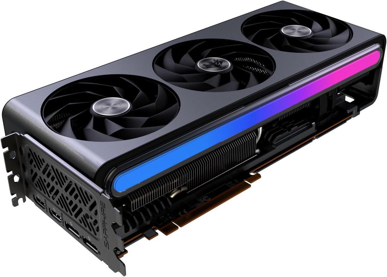 SAPPHIRE NITRO+  Radeon RX 7900 XTX OC 24GB Graphics Card, 384 bit GDDR6G PCI-Express 4.0 x16 ATX Video Card