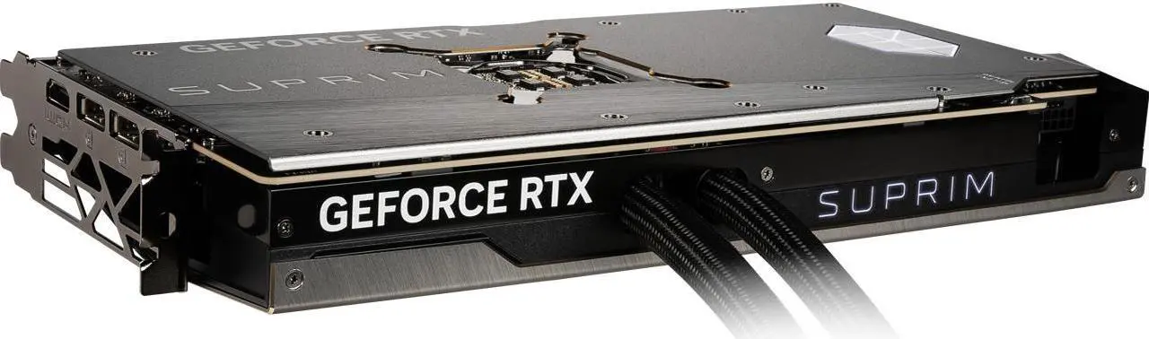 Alt view image 4 of 7 - MSI Suprim GeForce RTX 4090 24GB GDDR6X PCI Express 4.0 Video Card RTX 4090 SUPRIM LIQUID X 24G