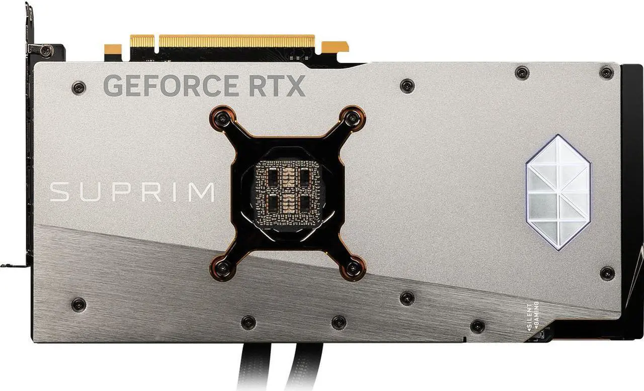 Alt view image 2 of 7 - MSI Suprim GeForce RTX 4090 24GB GDDR6X PCI Express 4.0 Video Card RTX 4090 SUPRIM LIQUID X 24G