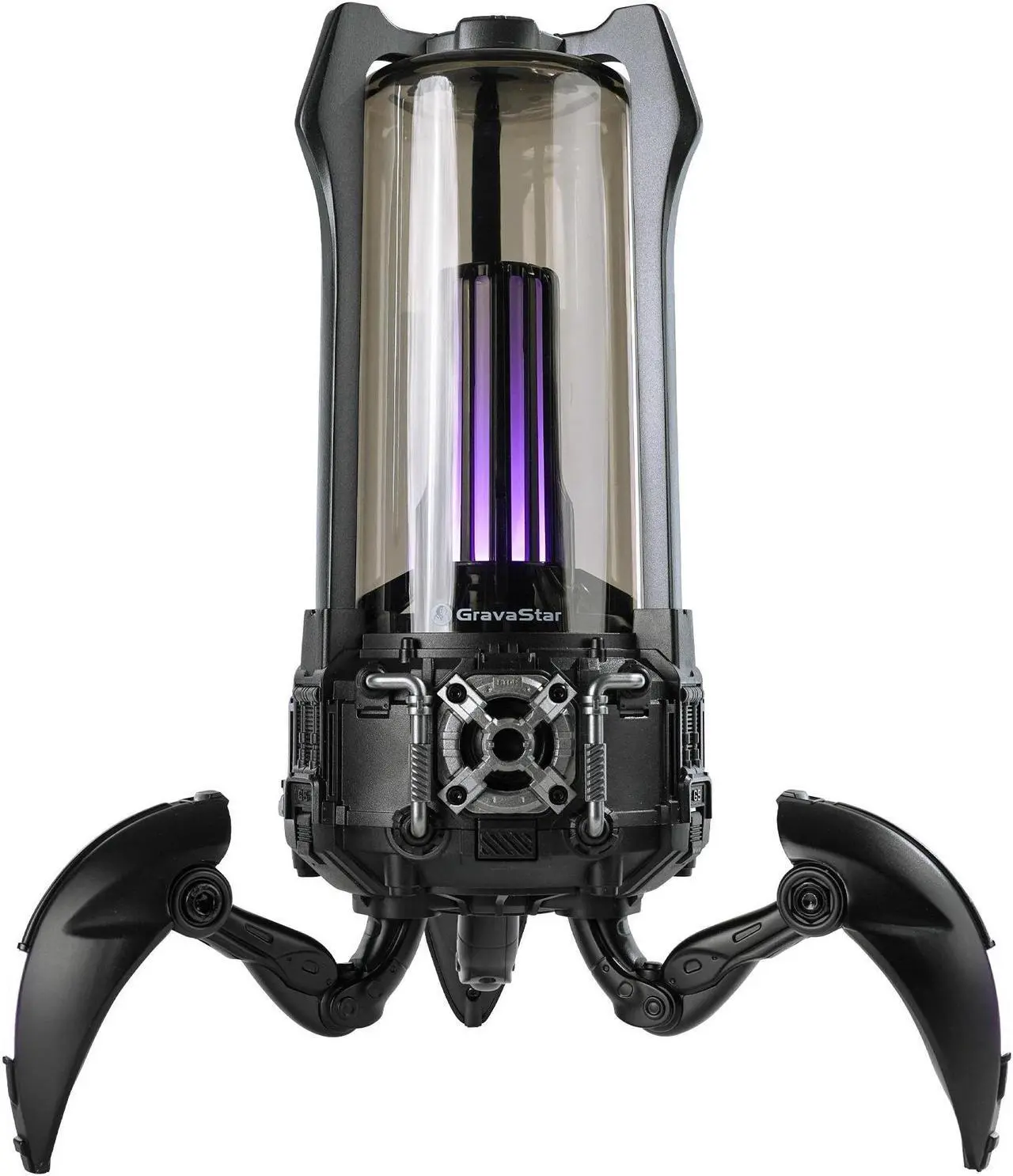 Alt view image 3 of 7 - Gravastar Supernova Portable Bluetooth Speaker, LED Table Lamp Speaker, 9H Playtime, TWS Pairing, Wireless Speakers for Party/Outdoor/Camping/Gifts, black