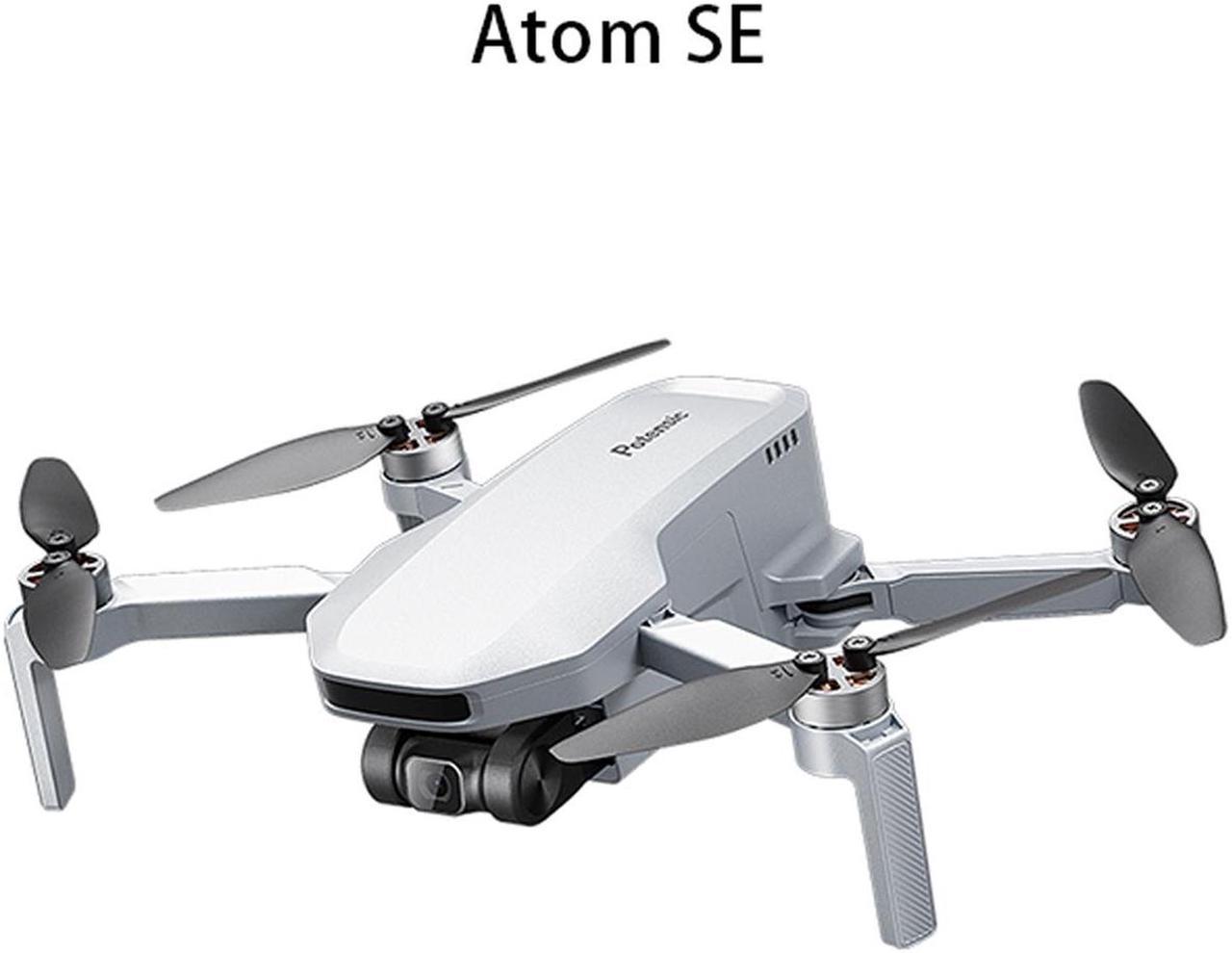 FANTECH ATOM SE Drone, 249g Ultralight UAV, 31 Minutes Endurance, 4K HD, 3 Axis Stabilized Gimbal, Level 5 Wind Resistance, 6km Mapping, 1 Battery, Mini Aerial Camera, White