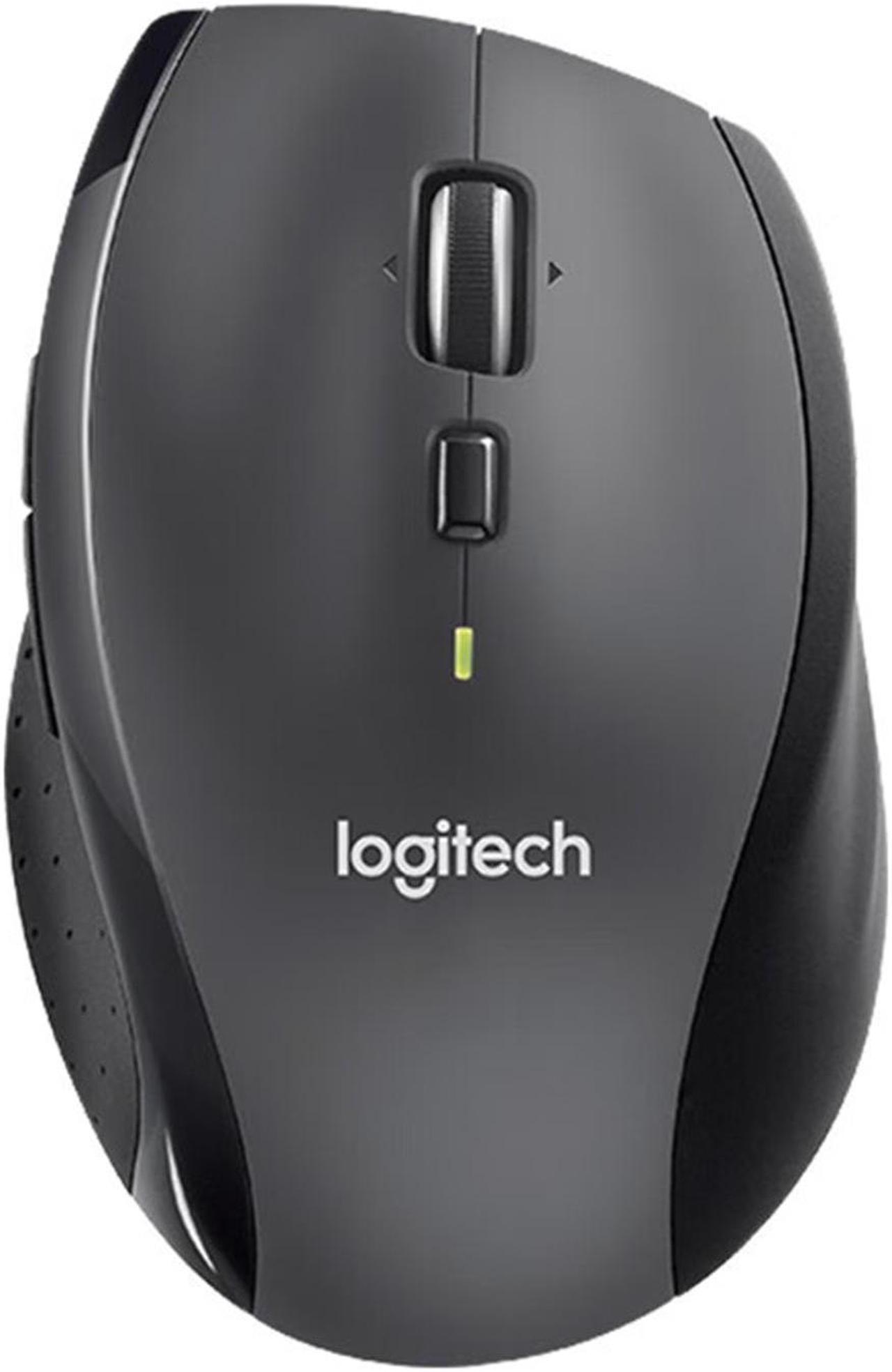 Logitech M705 Silent  Wireless bluetooth  Mouse,  Office gaming Right Handed,  with Wireless Micro Receiver , 1000dpi, 3buttons, for Windows® 10 or later/macOS 11 or later/ChromeOS/Linux, black