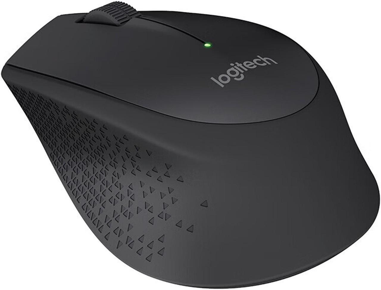 Alt view image 2 of 7 - Logitech M280  Wireless Mouse,  Office home Mouse Symmetric Mouse with Wireless Micro Receiver, 1000dpi,3buttons for Windows® 7 or later/macOS 10.11 or later/ChromeOS, Right Handed, black