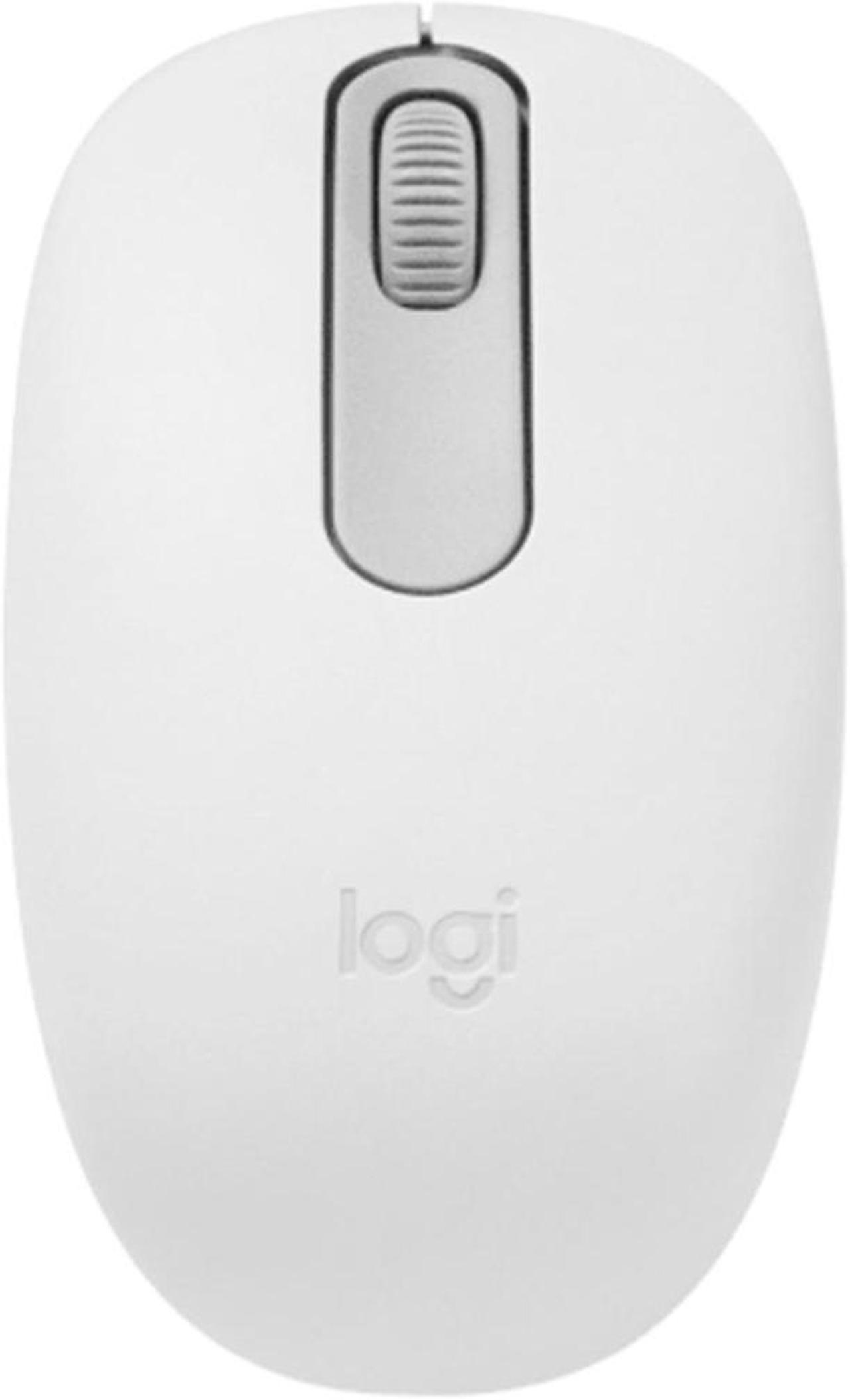 Logitech M196 Wireless Bluetooth Mouse,  Office Mouse, home mouse, Symmetric Mouse, 1000dpi, 2buttons, for Windows® 7 or later/macOS 10.11 or later/ChromeOS, white